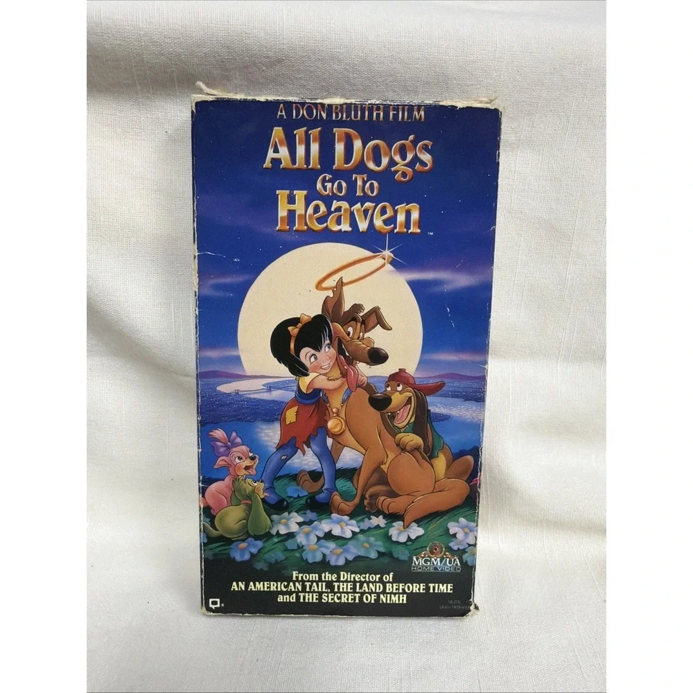 All‎ Dogs Go to Heaven VHS New And Sealed MGM/UA Home Video